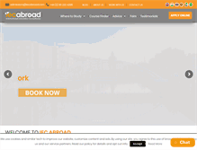 Tablet Screenshot of iecabroad.com